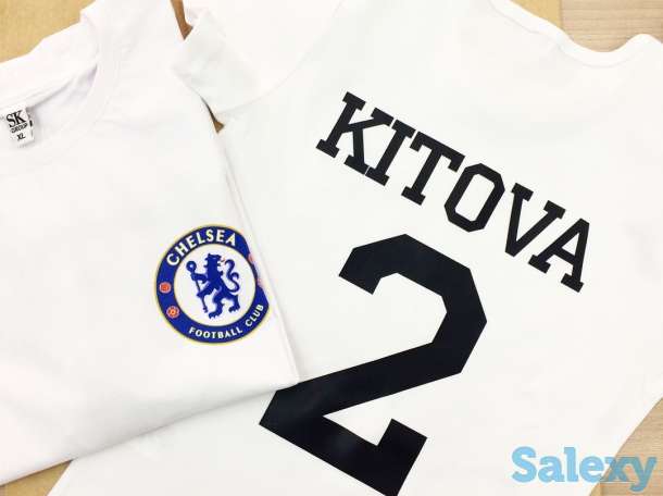 Печать на белых футболках. Нанесение на белых футболках любых принтов., фотография 1