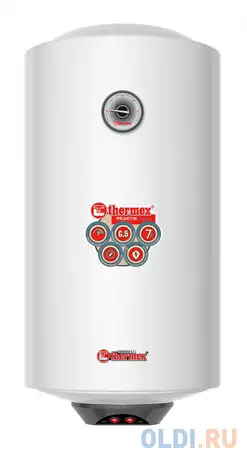 Водонагреватель накопительный thermex praktik 50 v slim 2500 вт 50 л, фотография 1