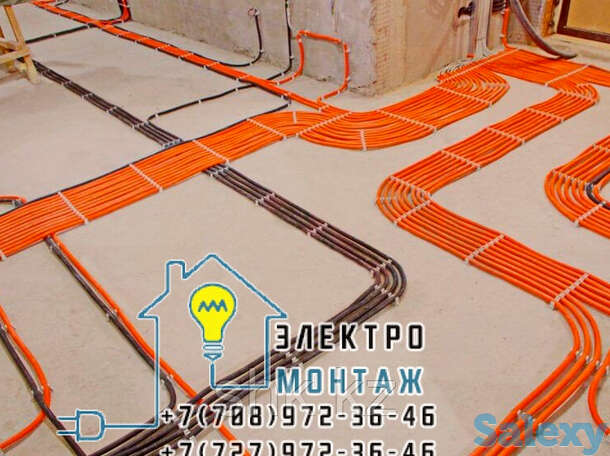 Установка щита распределительного электрического на 32 группы в алматы, фотография 1