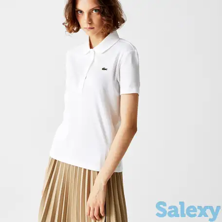 Женское поло lacoste slim fit, фотография 1