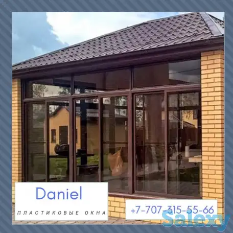 Занимаемся изготовлением окон,дверей установка,замер,гарантия сервисное обслуживание  НА РЫНКЕ 23года Звонить по номеру:, фотография 2