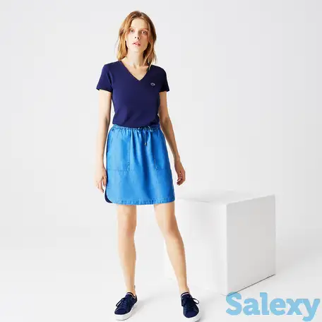 Женская юбка lacoste с карманами, фотография 1