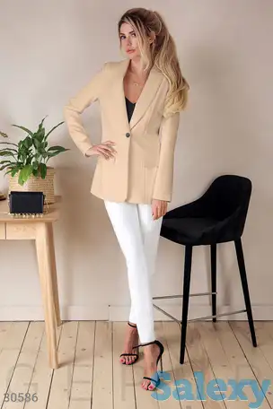 Однобортный женский жакет, фотография 1