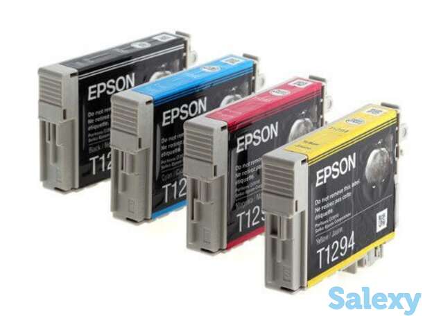 Комплект оригинальных картриджей для epson workforce wf-7525, фотография 1