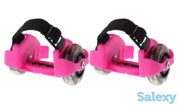 Ролики светящиеся двухколесные, фотография 1