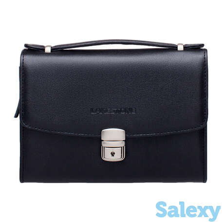 Барсетка evans black, фотография 2