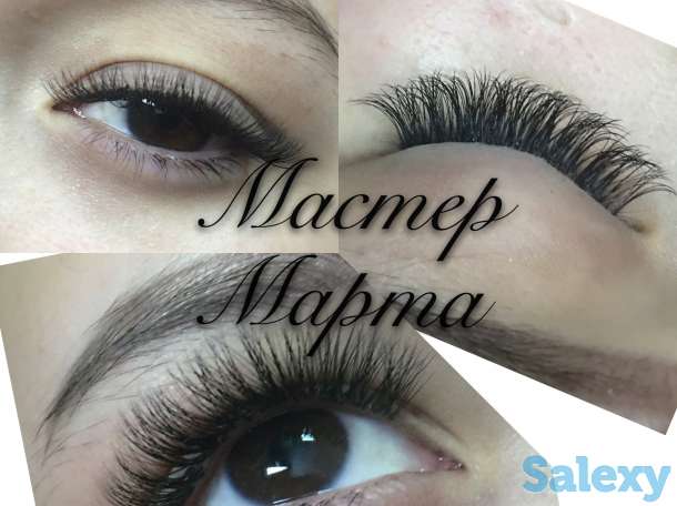 Наращивание ресниц, фотография 1