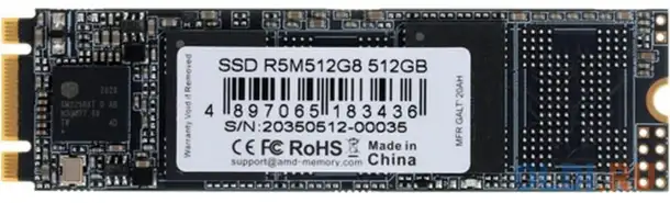Ssd накопитель amd r5 512 gb sata-iii r5m512g8, фотография 1