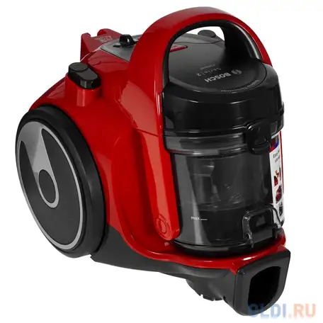 Пылесос bosch bgc05aaa2 сухая уборка красный, фотография 1