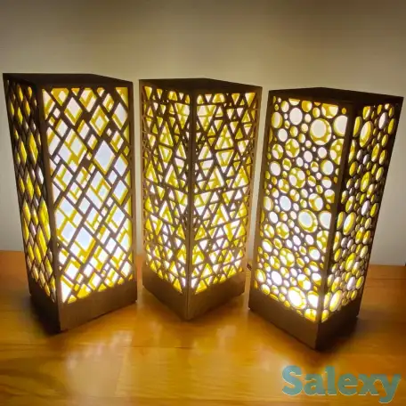 Желтый Интерьерный светильник - ночник, фотография 11