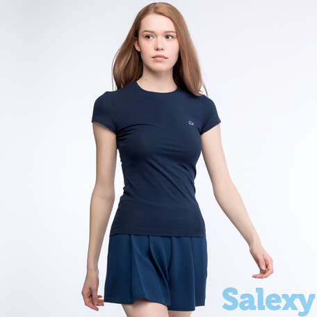 Женская футболка lacoste regular fit, фотография 1