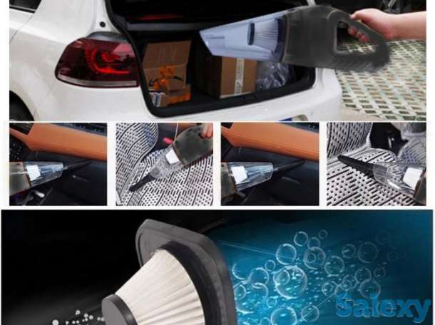 Автомобильный пылесос DRY Wet Vacuum Cleaner High Power 80 Вт, фотография 1