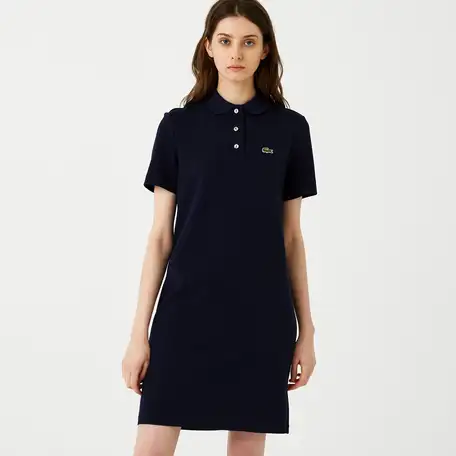 Женское платье lacoste l!ve из эластичного хлопка, фотография 1