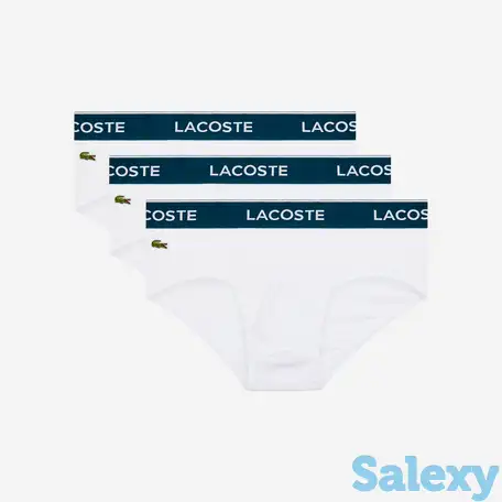 Мужское нижнее бельё lacoste (3 шт.), фотография 1