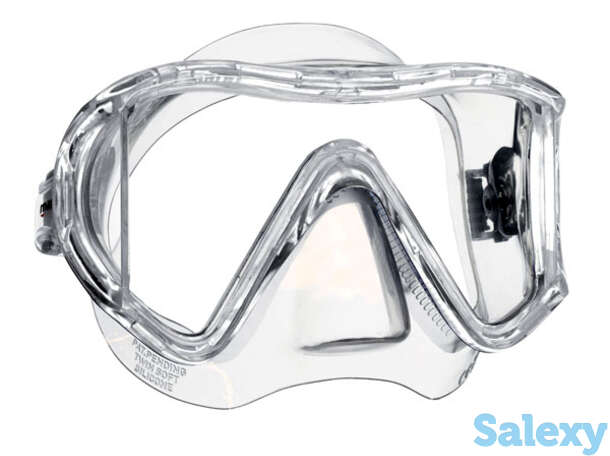 Маска для плавания mares i3 sunrise трёхстекольная, для широких лиц - ц.об.прозрачный, ц.р.прозрачный, фотография 1