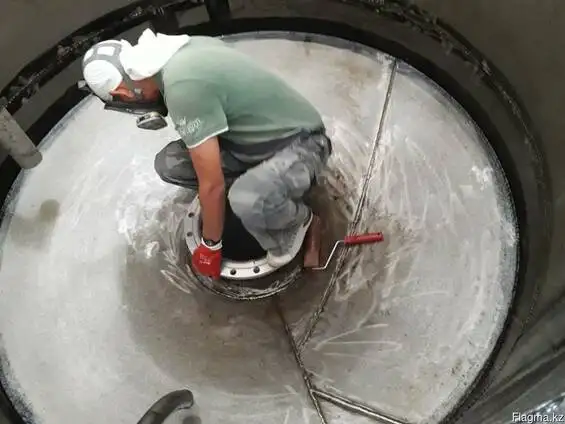 Футеровка поверхностей технологического оборудования., фотография 1