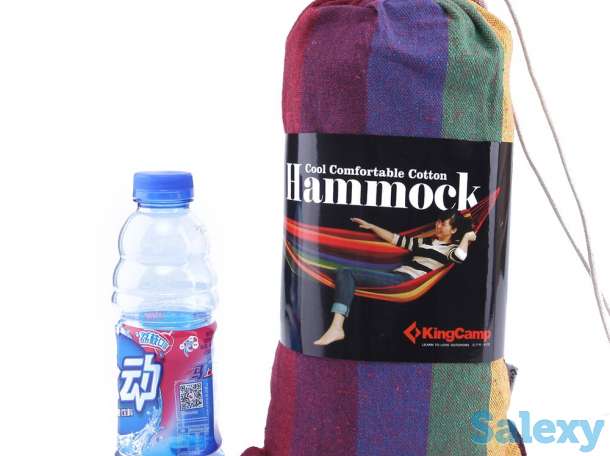 Гамак kingcamp canvas hammock оранжевый, фотография 3