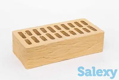 Кирпич Слоновая кость Рустик, фотография 1