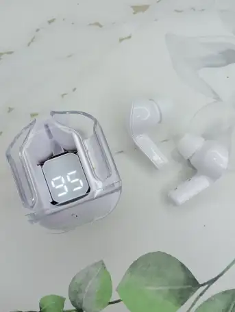 Прозрачные TWS-наушники BT-30, беспроводные V5.3, фотография 3