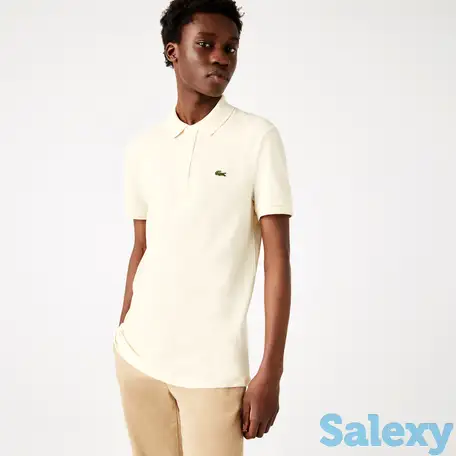 Оригинальное мужское поло lacoste l.12.12 slim fit, фотография 1