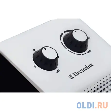 Тепловентилятор electrolux efh/s-1115, 1500/750 вт., s-20 м?., защита от перегрева, регулируемый, фотография 1