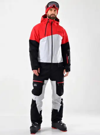 Комбинезон azimuth m 322 black/red, фотография 3