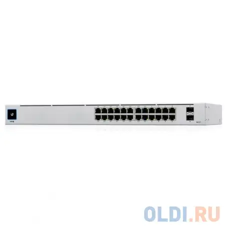 Коммутатор 24port 1000m 2sfp usw-24 ubiquiti, фотография 1