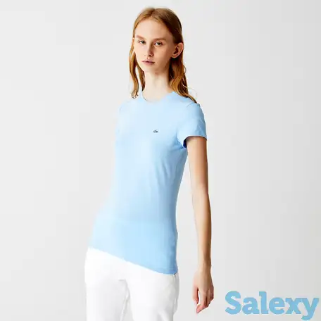 Женская футболка lacoste regular fit, фотография 1