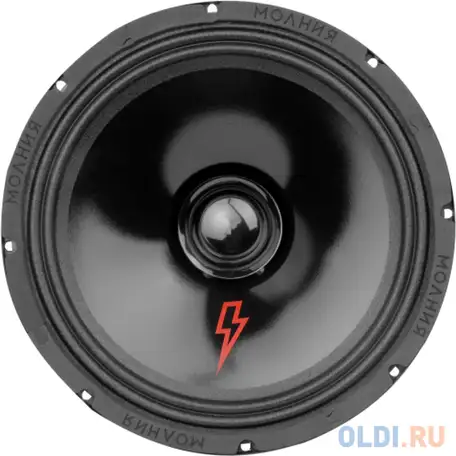 Колонки автомобильные ural молния ас-мл250 (без решетки) 300вт 95дб 4ом 25см, фотография 1