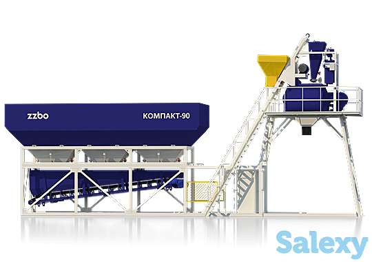 Мобильный бетонный завод Компакт-90, фотография 2