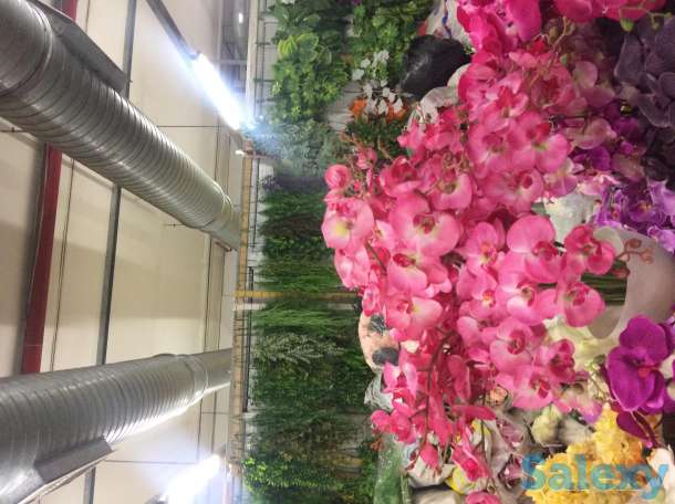 Искусственное озеленение/фитостена/искусственные цветы/мох, фотография 6