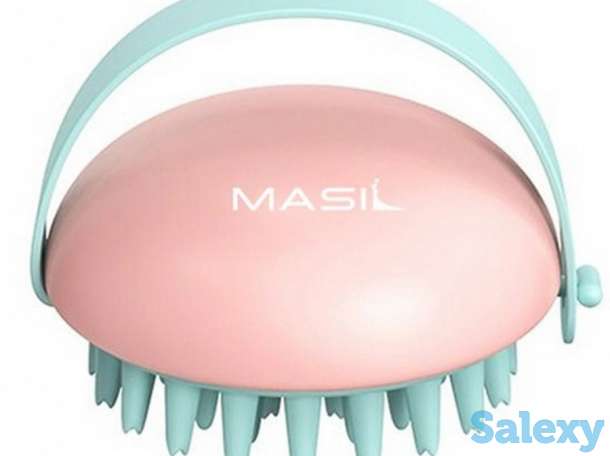 Массажная щетка для головы masil head cleaning massage brush, фотография 1