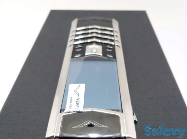 Верту Vertu Signature S Design Crocodile Silver Black реплика, фотография 2