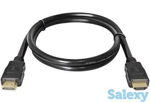 Интерфейсный кабель defender hdmi-03 hdmi to hdmi ver 1.4 1м. черный, фотография 1