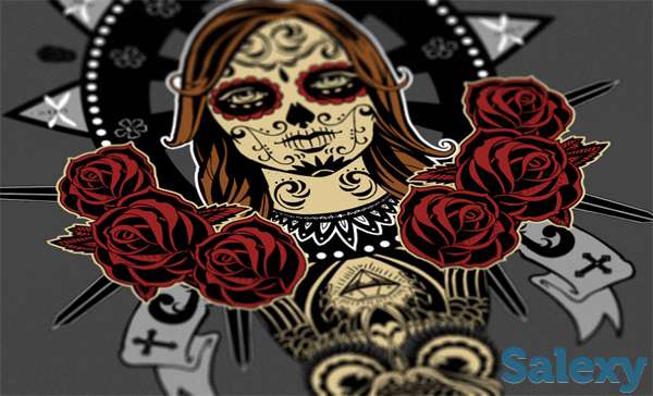 Футболки темные с прямой печатью. Прямая печать, красками на черных футболках., фотография 1