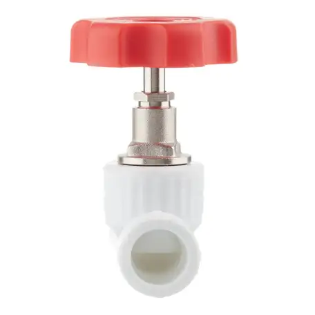 Вентиль полипропилен, D 20-225 мм, Вид: запорный; радиаторный..., Давление: Ру25; Ру32; Ру63..., фотография 1