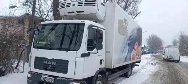 Рефрежиратор MAN окажет услуги по перевозке груза, фотография 1