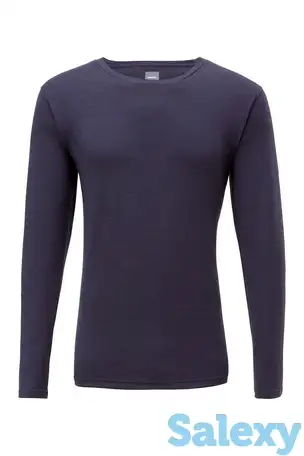 Термокофта goldwin men crew nech long sleeves navy, фотография 9