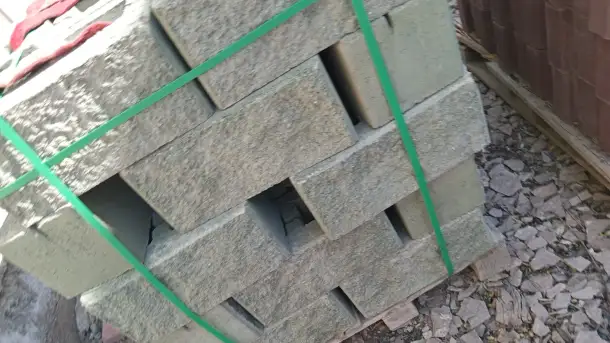 Пескоблоки пустотелые, полнотелые, гладкие, рваные и др., перегородки и т.д., фотография 7