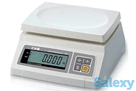 Весы электронные порционные CAS SW I-10 один дисплей., фотография 1