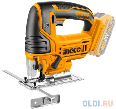 Аккумуляторный лобзик li-ion 20в,ingco cjsli8501, фотография 1