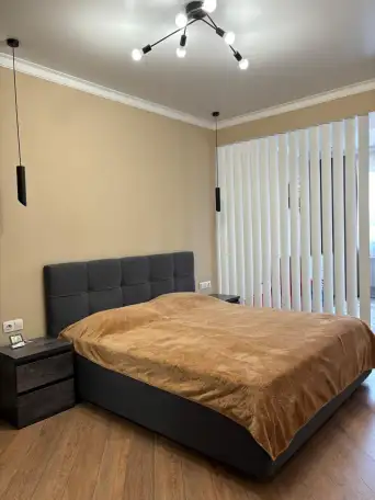 Продам просторную полностью меблированную квартиру с хорошим качественным ремонтом в новом ЖК Medeu Park., фотография 10