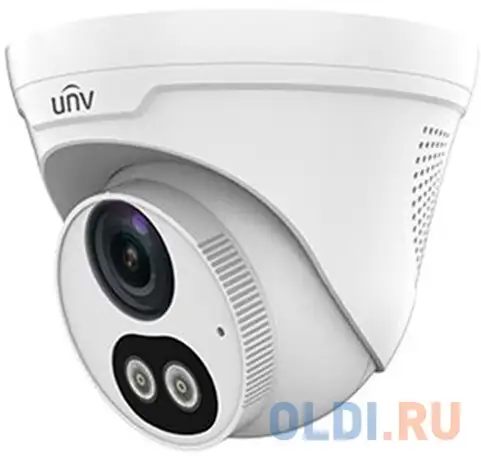 Uniview видеокамера ip купольная, 1/2.8