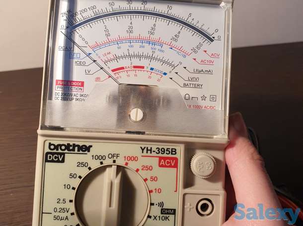 Аналоговый мультиметр Brother YH-395B, высокоточный, фотография 2