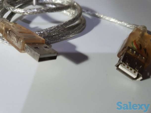 Кабель-удлинитель, USB AM-AF, Cable, Hi-Speed USB 2.0, 1 метр, фотография 3