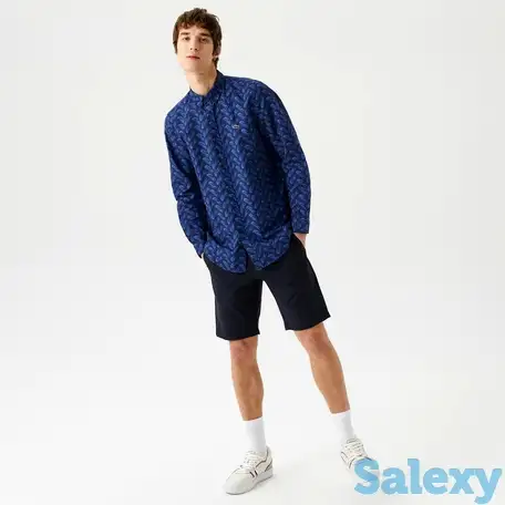 Мужские шорты lacoste slim fit, фотография 1