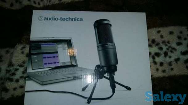 Продам студийный микрофон AT2020, фотография 1