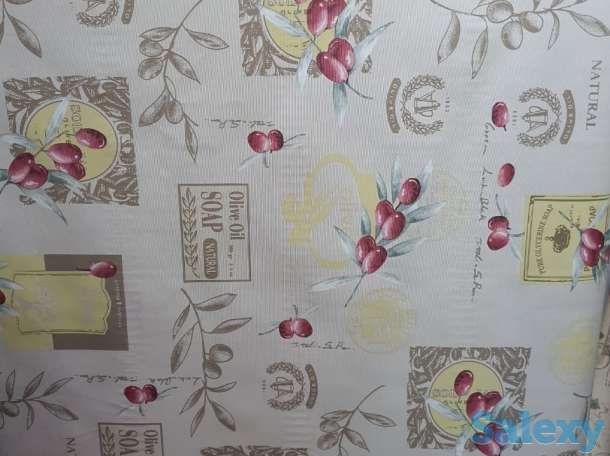 Клеенка для стола  Скатерть клеенка классическая с оливками, фотография 5