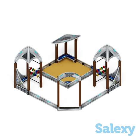Песочный дворик космопорт ио 6.14.02-01 (серый), фотография 1