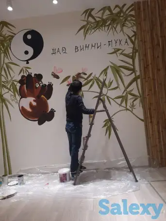 Художественная роспись стен, фотография 3